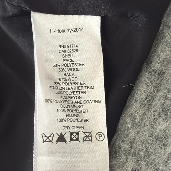 Armani Exchange | Multicolor Wool/Leather Jacket Size XS - Picture 9 of 16